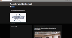 Desktop Screenshot of acceleratebasketball.blogspot.com