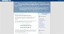 Desktop Screenshot of paesjulia.blogspot.com