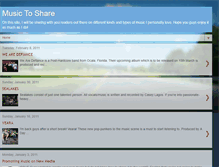 Tablet Screenshot of isaacmusicshare.blogspot.com