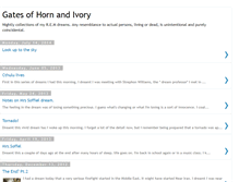 Tablet Screenshot of gates-of-horn-and-ivory.blogspot.com