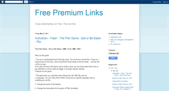 Desktop Screenshot of freepremiumlinks.blogspot.com