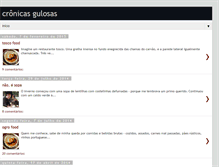 Tablet Screenshot of cronicasgulosas.blogspot.com