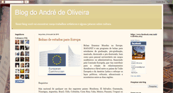 Desktop Screenshot of blogdoandredeoliveira.blogspot.com