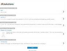 Tablet Screenshot of jrjsolutions.blogspot.com