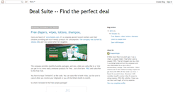 Desktop Screenshot of dealsuite.blogspot.com
