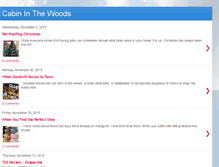 Tablet Screenshot of cabininthewoods-diane.blogspot.com