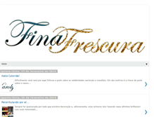 Tablet Screenshot of finafrescura.blogspot.com