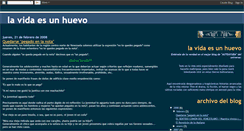 Desktop Screenshot of lavidaesunhuevo.blogspot.com