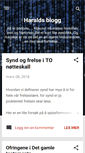 Mobile Screenshot of haraldsblogg.blogspot.com
