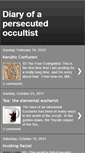 Mobile Screenshot of persecutedoccultist.blogspot.com