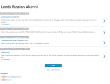 Tablet Screenshot of leedsrussianalumni.blogspot.com