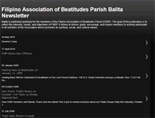 Tablet Screenshot of fabeatitudesparish.blogspot.com