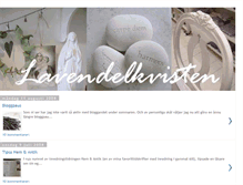 Tablet Screenshot of lavendelkvisten.blogspot.com