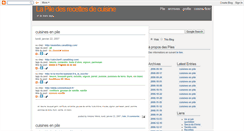 Desktop Screenshot of cuisines-en-pile.blogspot.com