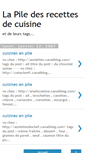 Mobile Screenshot of cuisines-en-pile.blogspot.com
