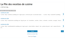 Tablet Screenshot of cuisines-en-pile.blogspot.com