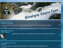 Tablet Screenshot of himalayan-canyon-team.blogspot.com