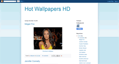 Desktop Screenshot of hotwallpapershd.blogspot.com