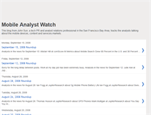 Tablet Screenshot of mobileanalystwatch.blogspot.com