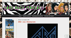 Desktop Screenshot of hardrockmaniacs.blogspot.com