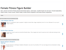 Tablet Screenshot of female-fitness-figure-builder.blogspot.com