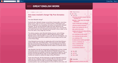 Desktop Screenshot of edronglish.blogspot.com