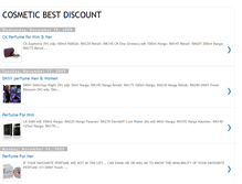 Tablet Screenshot of cosmeticbestdiscount.blogspot.com