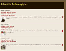 Tablet Screenshot of l-archeologie.blogspot.com