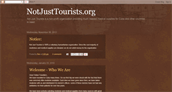 Desktop Screenshot of notjusttourists.blogspot.com