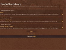 Tablet Screenshot of notjusttourists.blogspot.com