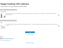Tablet Screenshot of gwcadwarerecipe.blogspot.com