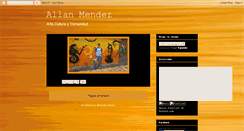 Desktop Screenshot of allanmendez.blogspot.com