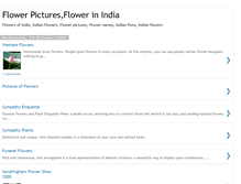 Tablet Screenshot of flowerinindia.blogspot.com
