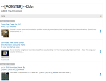Tablet Screenshot of monstercsclan.blogspot.com