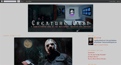 Desktop Screenshot of creaturecast.blogspot.com