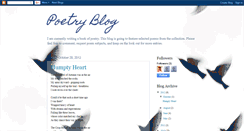 Desktop Screenshot of annettespoetry.blogspot.com