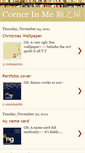 Mobile Screenshot of cornerinme.blogspot.com