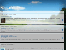 Tablet Screenshot of animandojogos.blogspot.com