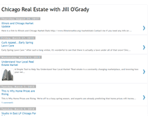 Tablet Screenshot of jillschicagorealestate.blogspot.com
