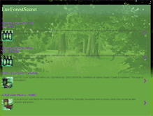 Tablet Screenshot of forestsecret-lina.blogspot.com