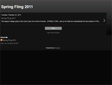 Tablet Screenshot of fling2011.blogspot.com