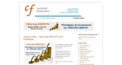 Desktop Screenshot of controle-financeiro.blogspot.com
