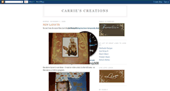Desktop Screenshot of carriehamm.blogspot.com