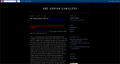 Desktop Screenshot of adrian-camilleri.blogspot.com