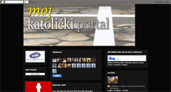 Desktop Screenshot of moj-katolicki-portal.blogspot.com