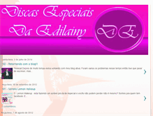 Tablet Screenshot of dicasespeciaisdaedilainy.blogspot.com