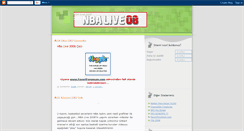 Desktop Screenshot of nba-live-2008.blogspot.com