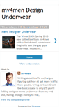Mobile Screenshot of men-designer-underwear.blogspot.com