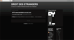 Desktop Screenshot of droitdesetrangers-avocat.blogspot.com