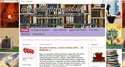 Desktop Screenshot of cantuccioletterario.blogspot.com